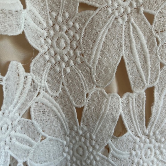 Layered lace tank top by Dolce Vita, Ivory, size M - Picture 2 of 7